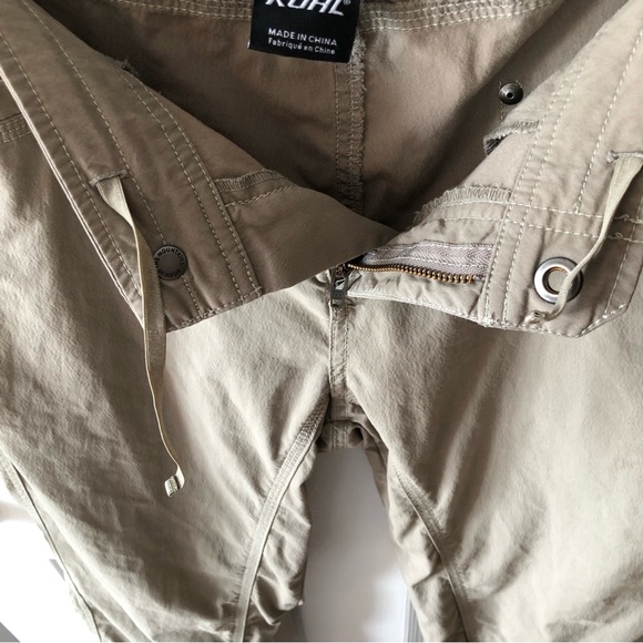 Kuhl Khaki Hiking Pant sz 12 - Picture 5 of 15